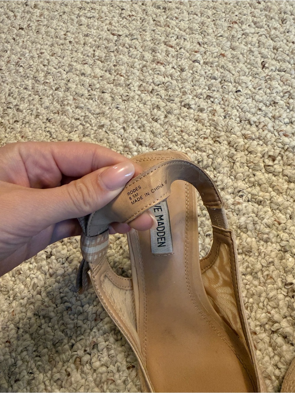 STEVE MADDEN RODES HEELS - Picture 8 of 8